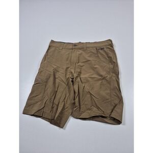 Outdoor Research Ferrosi Shorts Mens 32 Brown Hiking Nylon 10 Inseam Stretch